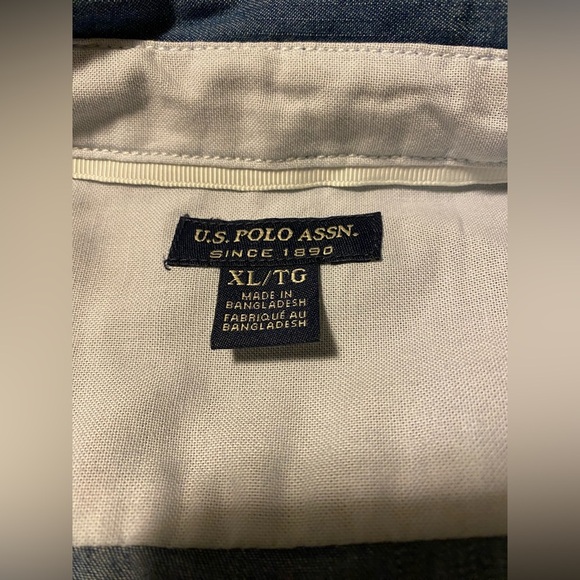 U.S. Polo Assn Women's Shirt Dress XL - Picture 6 of 6